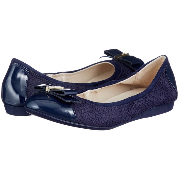 Cole Haan Women's Elsie Ballet Ii Flats slip on loafers leather